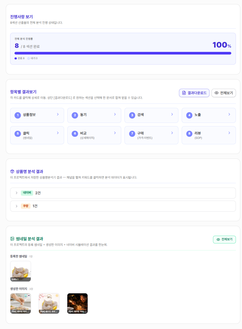 100페이지 분석 보고서